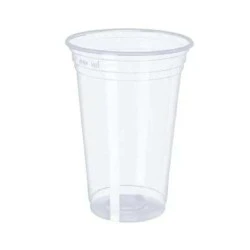 Copo Plástico Transparente 440ml Cristalcopo - C/50 Unidades