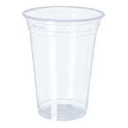 Copo Plástico Transparente 550ml Cristalcopo C/50 Unidades