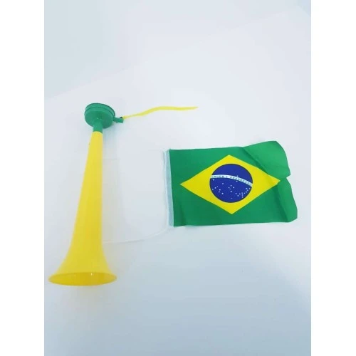 Corneta Copa do Mundo com Bandeira - LCC