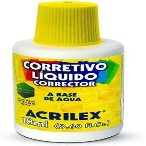 Corretivo Líquido 18ml Acrilex