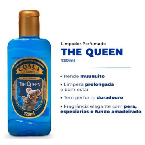 Desinfetante Concentrado The Queen - Coala Desinfetante Concentrado The Queen - Coala