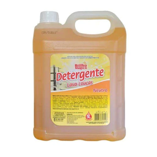 Detergente Neutro 5L - Brilho Mágico Detergente Neutro 5L - Brilho Mágico
