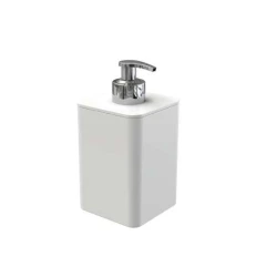 Dispenser Para Detergente E Esponja Stolf 350ml Branco