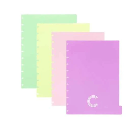 Divisórias Grande para Caderno Inteligente  Kit 4 Folhas