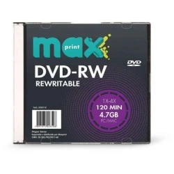 DVD-RW c/ Capa Maxprint