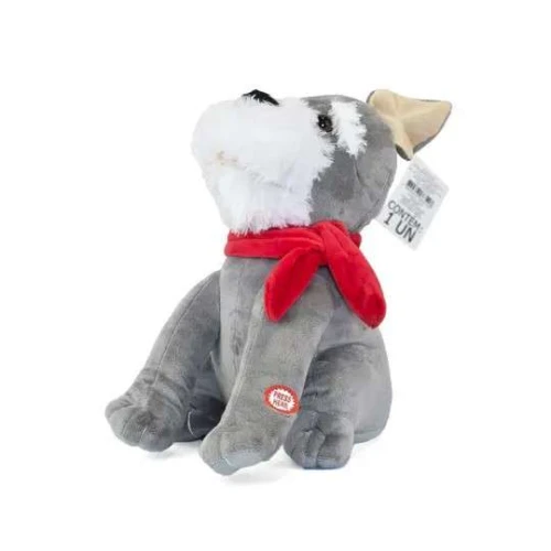 Enfeite Cachorro Noel com Som e Movimento  Cromus Ref. 1111090
