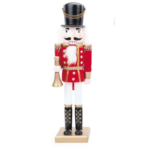 Enfeite de Natal Soldado Quebra-Nozes 30cm  Sortido | Cromus