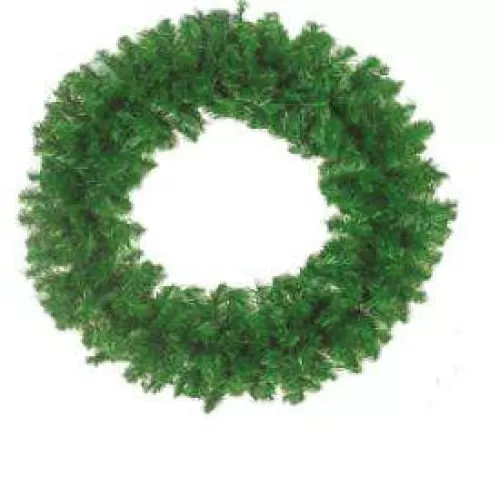 Enfeite de Natal Guirlanda Natal - Ramificada Verde 40cm