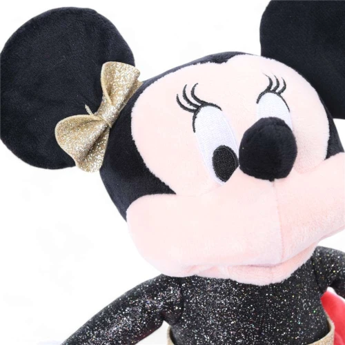 Enfeite de Natal Pelúcia Minnie com Gorro de Natal e Laço 45cm  Cromus (Disney)
