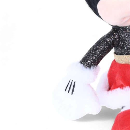 Enfeite de Natal Pelúcia Minnie com Gorro de Natal e Laço 45cm  Cromus (Disney)