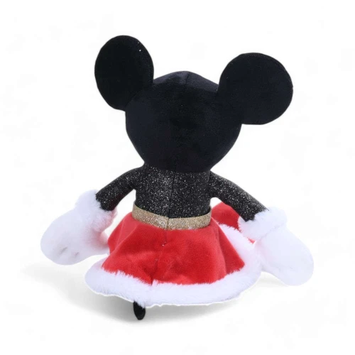 Enfeite de Natal Pelúcia Minnie com Gorro de Natal e Laço 45cm  Cromus (Disney)