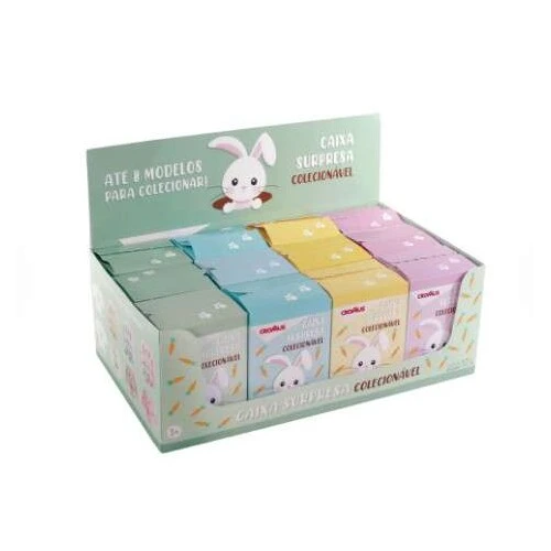 Enfeite de Páscoa Chaveiro Pelúcia Surpresa  Cromus