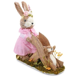 Enfeite de Páscoa Coelho no Escorregador  Cromus