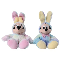 Enfeite de Páscoa Mickey e Minnie Pelúcia  Cromus