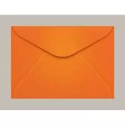 Envelope 114X162 Carta - Laranja c/10 - Scrity