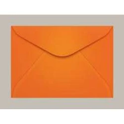 Envelope 114X162 Carta - Laranja c/10 - Scrity