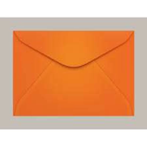 Envelope 114X162 Carta - Laranja c/10 - Scrity