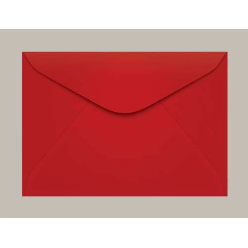 Envelope 114X162 Carta - Vermelho Escuro c/10 - Scrity