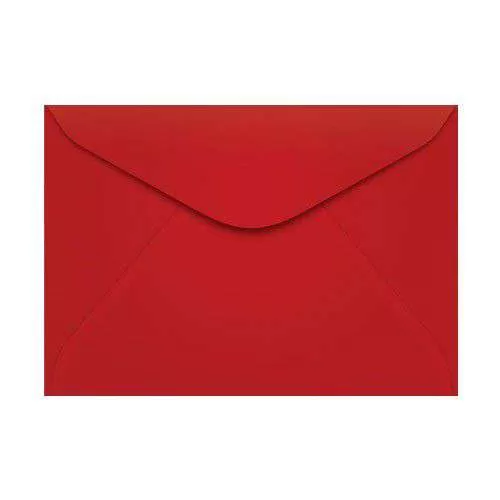 Envelope 114X162 Carta - Vermelho c/10 - Scrity