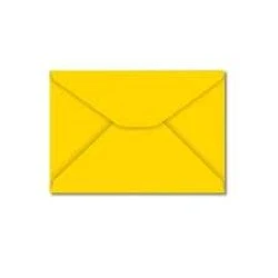 Envelope 160X235 Carta - Amarelo c/10 - Scrity