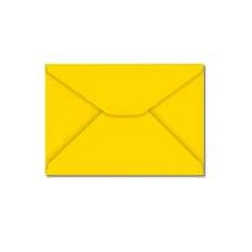 Envelope 160X235 Carta - Amarelo c/10 - Scrity