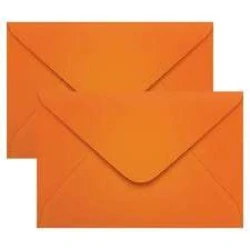 Envelope Laranja 160X235 Carta c/ 100 - Scrity