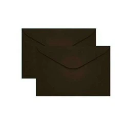 Envelope Scrity 72X108mm Visita Marrom com 10 Unidades