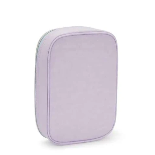 Estojo Kipling 100 Pens Lavender Original  Espaçoso, Resistente e Sofisticado