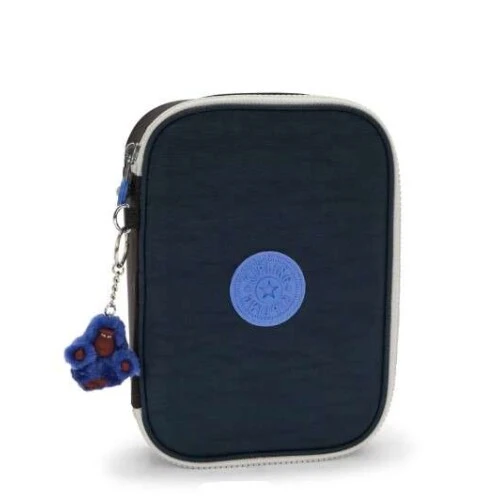 Estojo Kipling 100 Pens True Bloc Original  Grande, Estiloso e Funcional