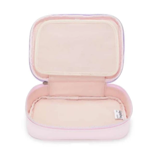 Estojo Kipling 100 Pens Sea Pink Original  Grande, Estiloso e Funcional