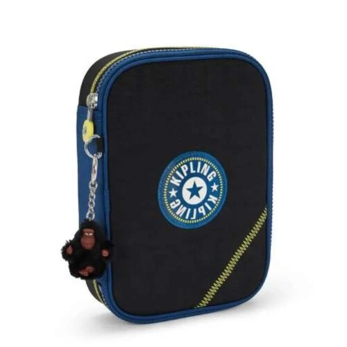 Estojo Kipling 100 Pens Lets Scub Original  Grande, Colorido e Super Prático