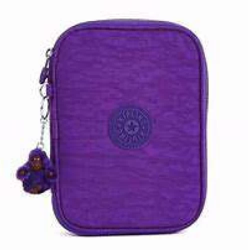 Estojo 100 Pens Bright Roxo - Kipling