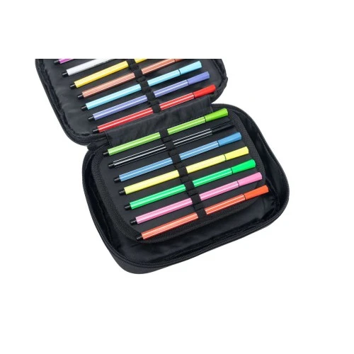 Estojo 100 Pens Preto - Onbongo