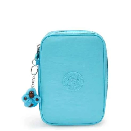 Estojo 100 Pens Turquesa Funky - Kipling