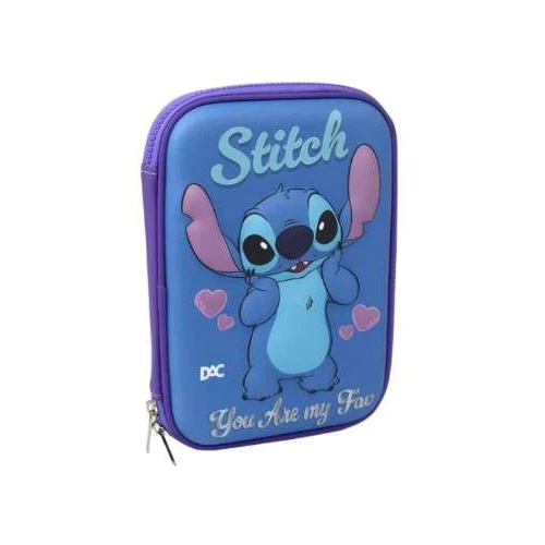 Estojo Dac Box Stitch Azul