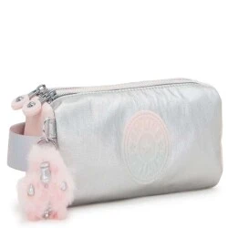 Estojo Duplo Allie Ice Metal - Kipling