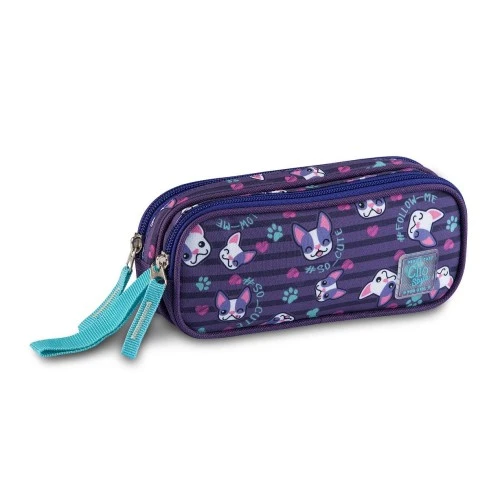 Estojo Duplo Escolar Style For Girl Cute - Clio
