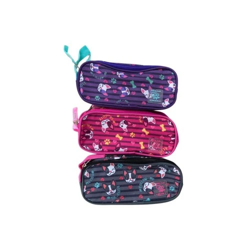 Estojo Duplo Escolar Style For Girl Cute - Clio