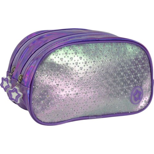 Estojo Duplo Preto - Kit