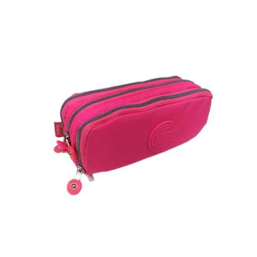 Estojo Triplo Tegaote Crinkle Pink