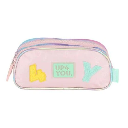 Estojo Duplo Rosa Luxcel Up4You - ET49243UP-RA