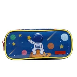Estojo Escolar Astronauta Azul - Xeryus