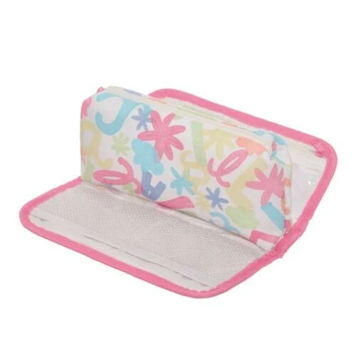 Estojo Necesser Lilica Riplica em Tecido- Pacific