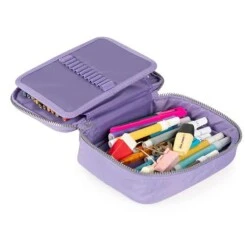 Estojo Necesser Packngo Glitter lilás