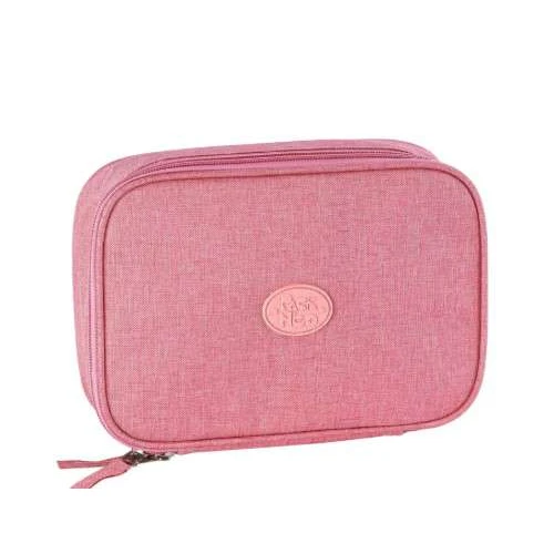 Estojo Necesser Packngo Linho Rosa- Goal Estojo Necesser Packngo Linho Rosa- Goal