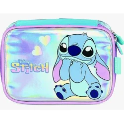 Estojo Necesser Stitch Azul - Luxcel