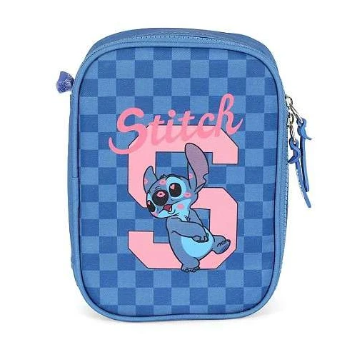Estojo Necesser Stitch Lilás - Luxcel