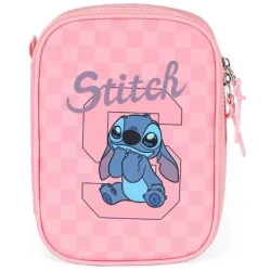 Estojo Necesser Stitch Lilás - Luxcel