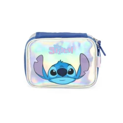Estojo Necesser Stitch Prata - Luxcel