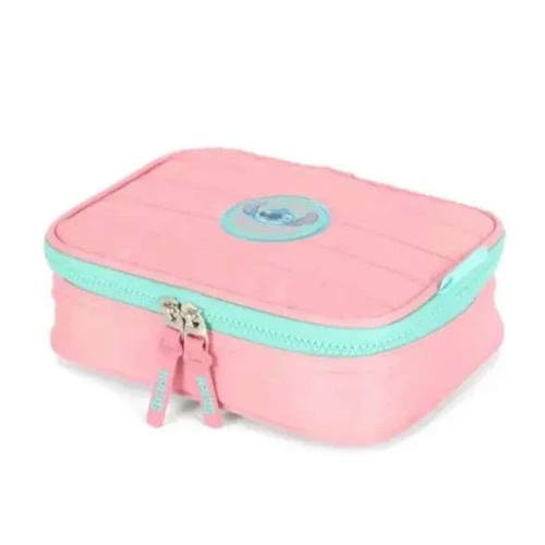 Estojo Necesser Stitch Rosa - Luxcel